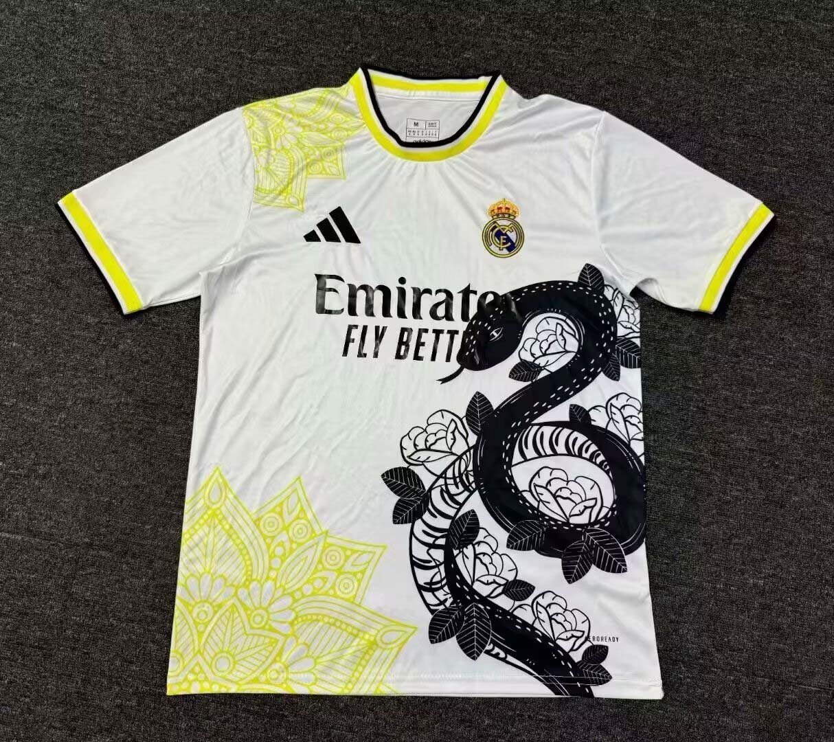 2024/2025 Real Madrid Black snake Special Edition Football Shirt1:1 Thai Quality:football jersey mysite: unitedjerseyfootball 邓江浪:football