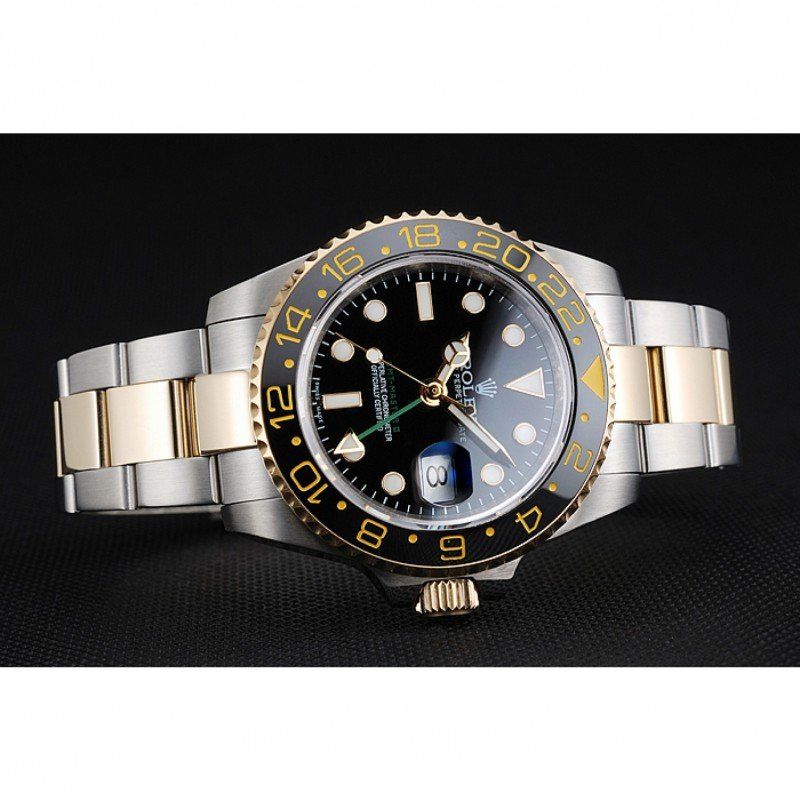Superclone Rolex GMT-Master II 40mm Black Dial 80295-fasswatch