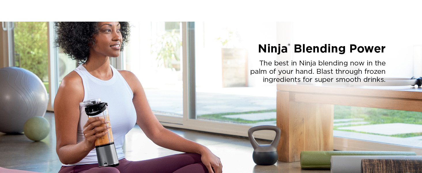 Ninja Blending power Ninja Blast technology Rechargeable power base