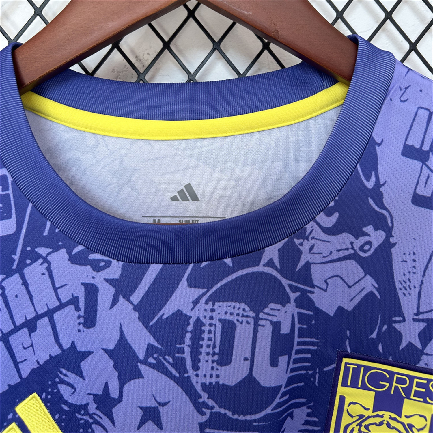 foot-Tigres UANL 25-26 Blue And Purple Pre-match Training Jersey - Fans Version