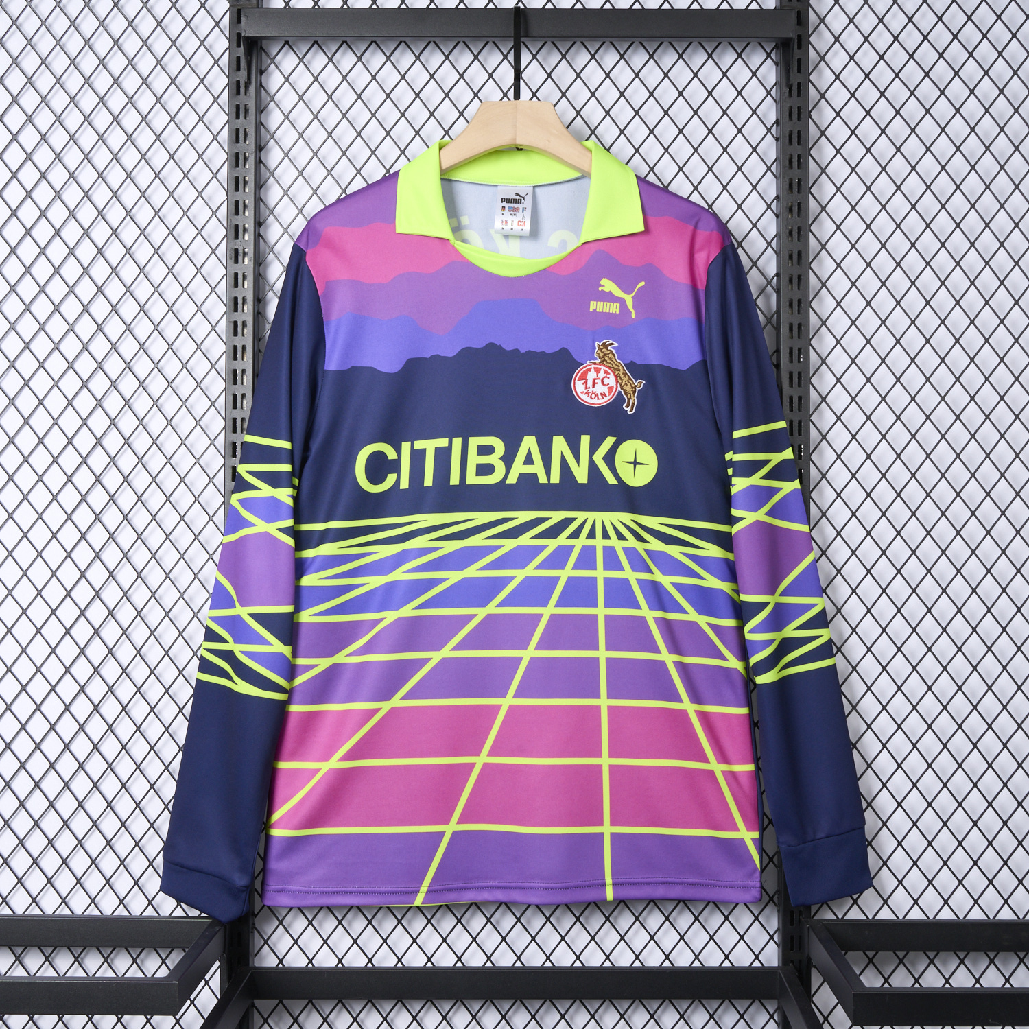 Funinjersey-Retro 1. FC Köln 1991-92 Goalkeeper Long Sleeve Jersey