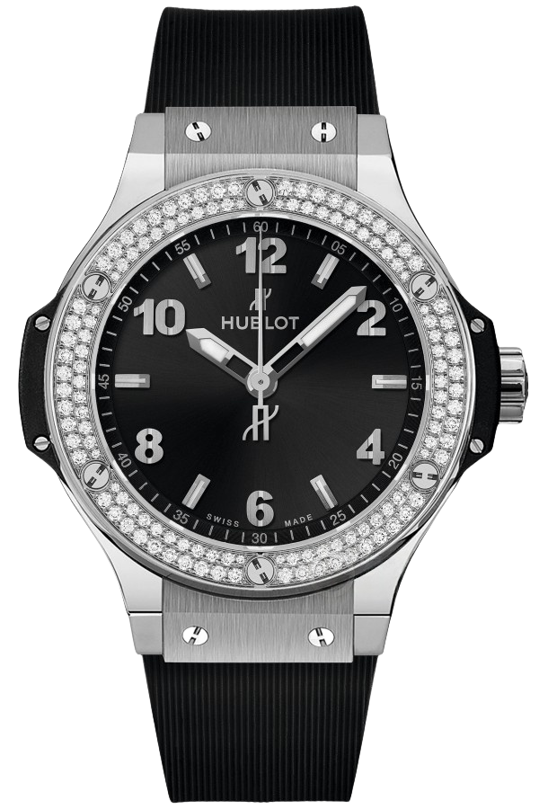 Hublot Big Bang Ref. 361.SX.1270.RX.1104 Super Clone Watch – Stainless Steel Diamond Bezel Black Dial Fake Replica