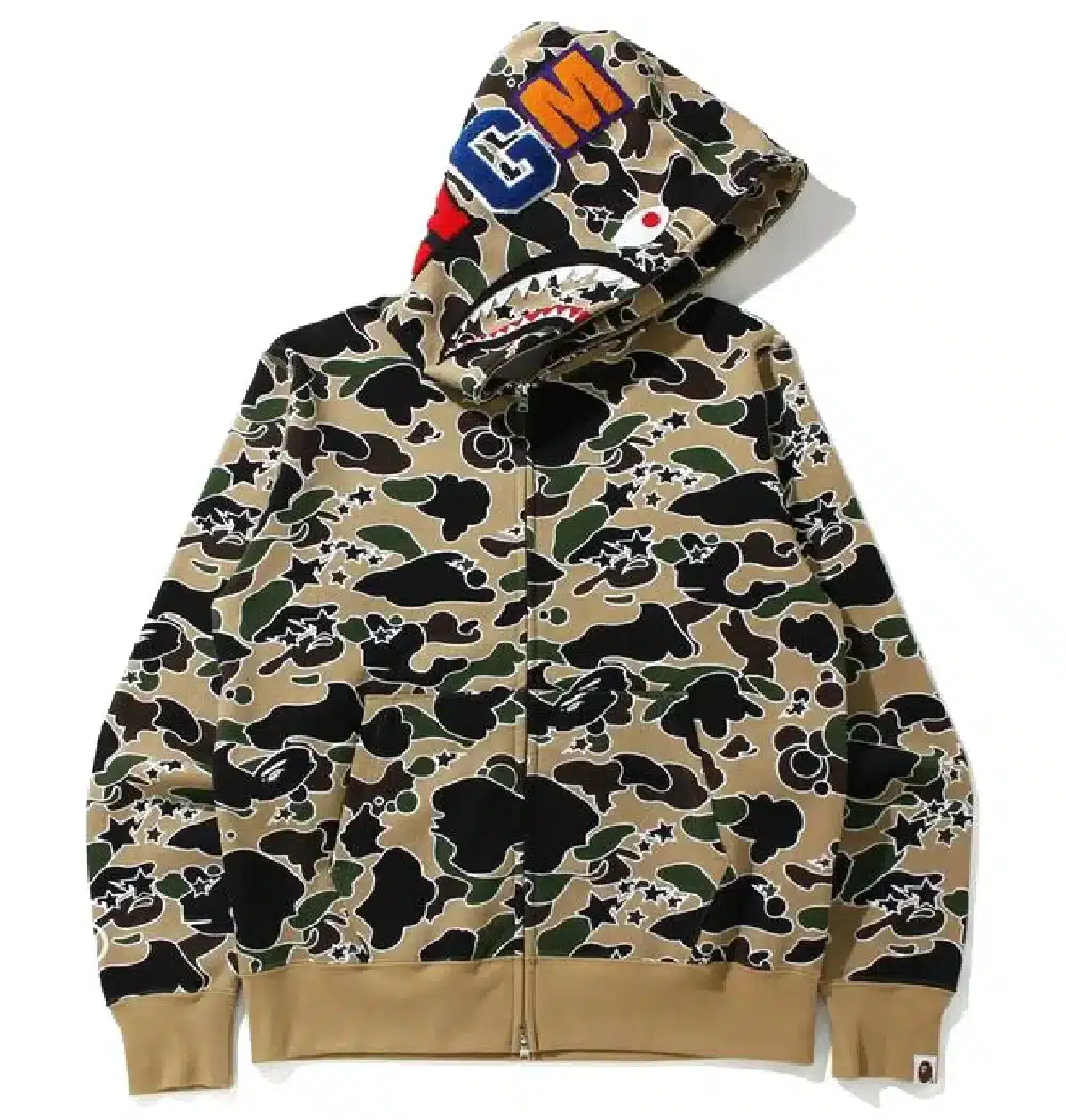 BAPE STA Camo Shark Hoodie、mysite、Cacoeks