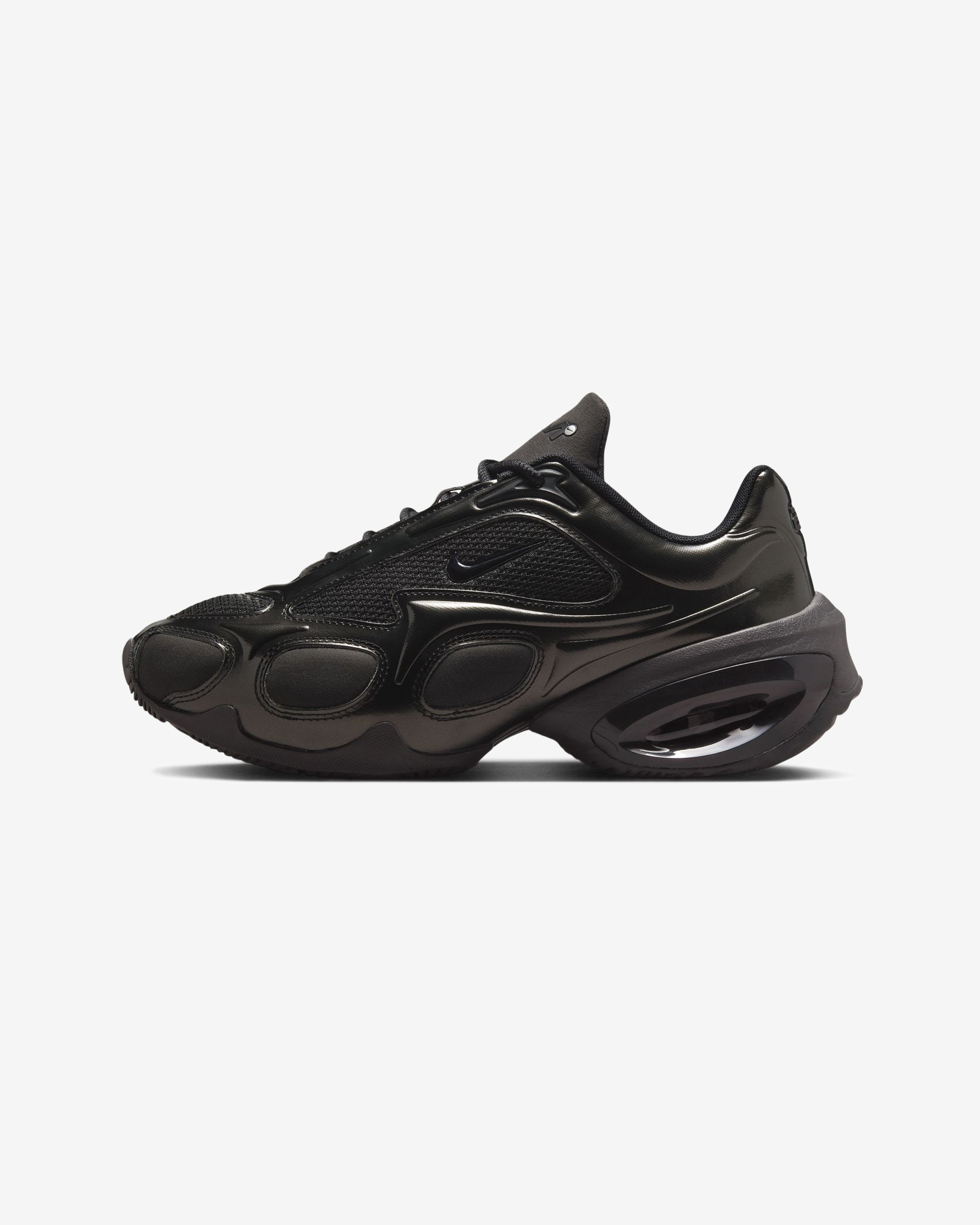 NIKE WOMEN'S AIR MAX MUSE - BLACK/ METALLICSILVER