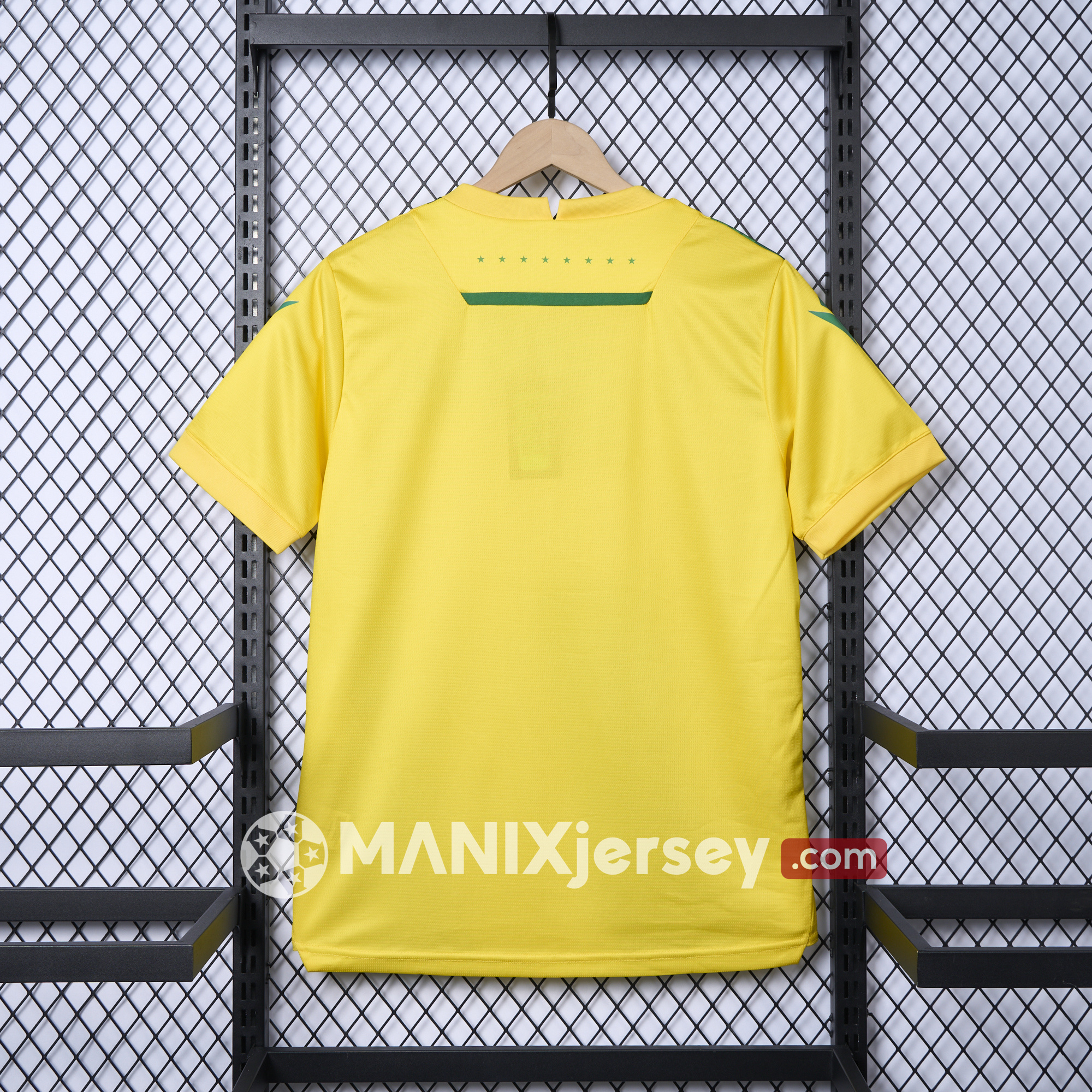 ManixJersey.com | Nantes 24-25 Home Stadium Jersey - Fans Version -Customize Name, Number and Patch | Worldwide Shipping