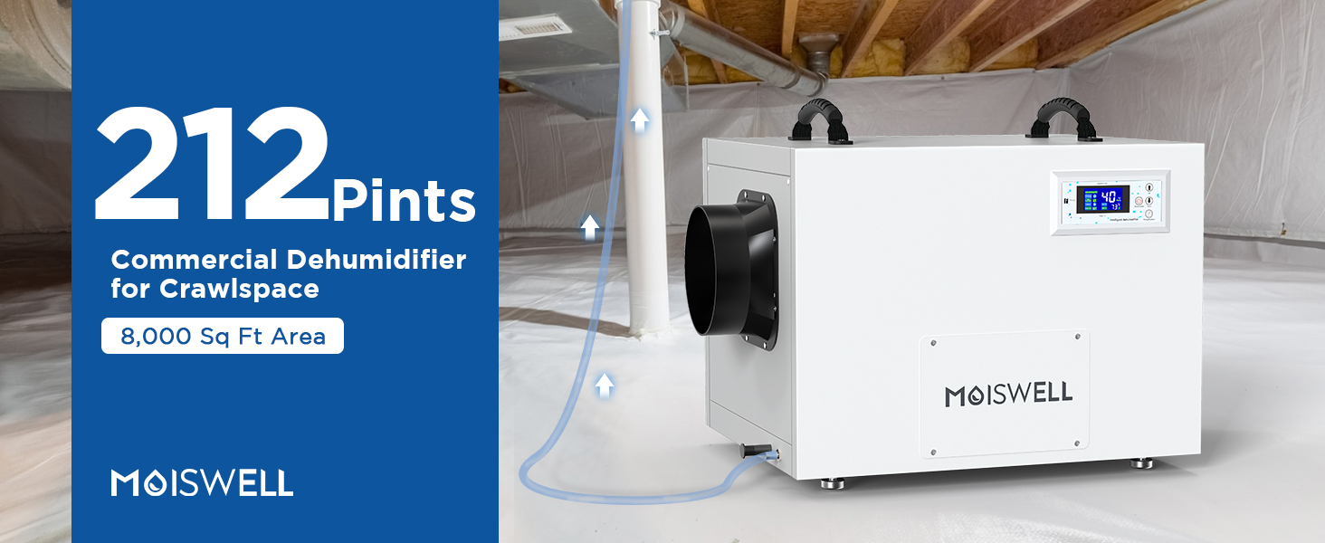 commercial crawl space dehumidifier