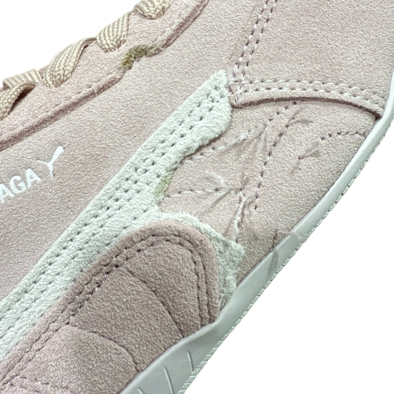 Balenciaga x Puma Speedcat Suede Distressed in Pink White、mysite、Cacoeks