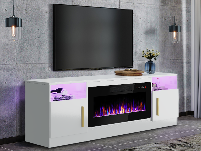 tv Stand with Fireplace