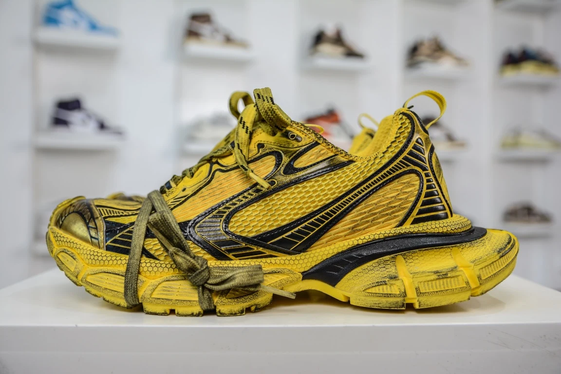 Balenciaga 3XL Trainer in Yellow、mysite、Cacoeks