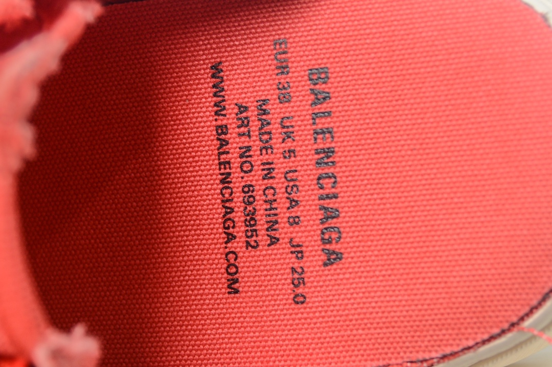 Balenciaga Paris Trainer Mule in Red、mysite、Cacoeks