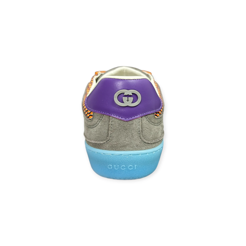 Gucci G57 Sneaker in Grey Purple、mysite、Cacoeks