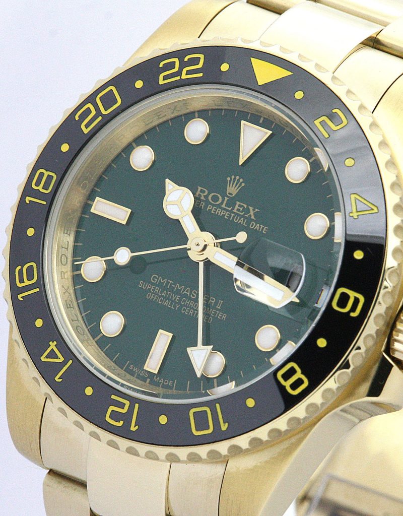 Replica Rolex GMT-Master II 40mm Green Dial 116718LN-fasswatch