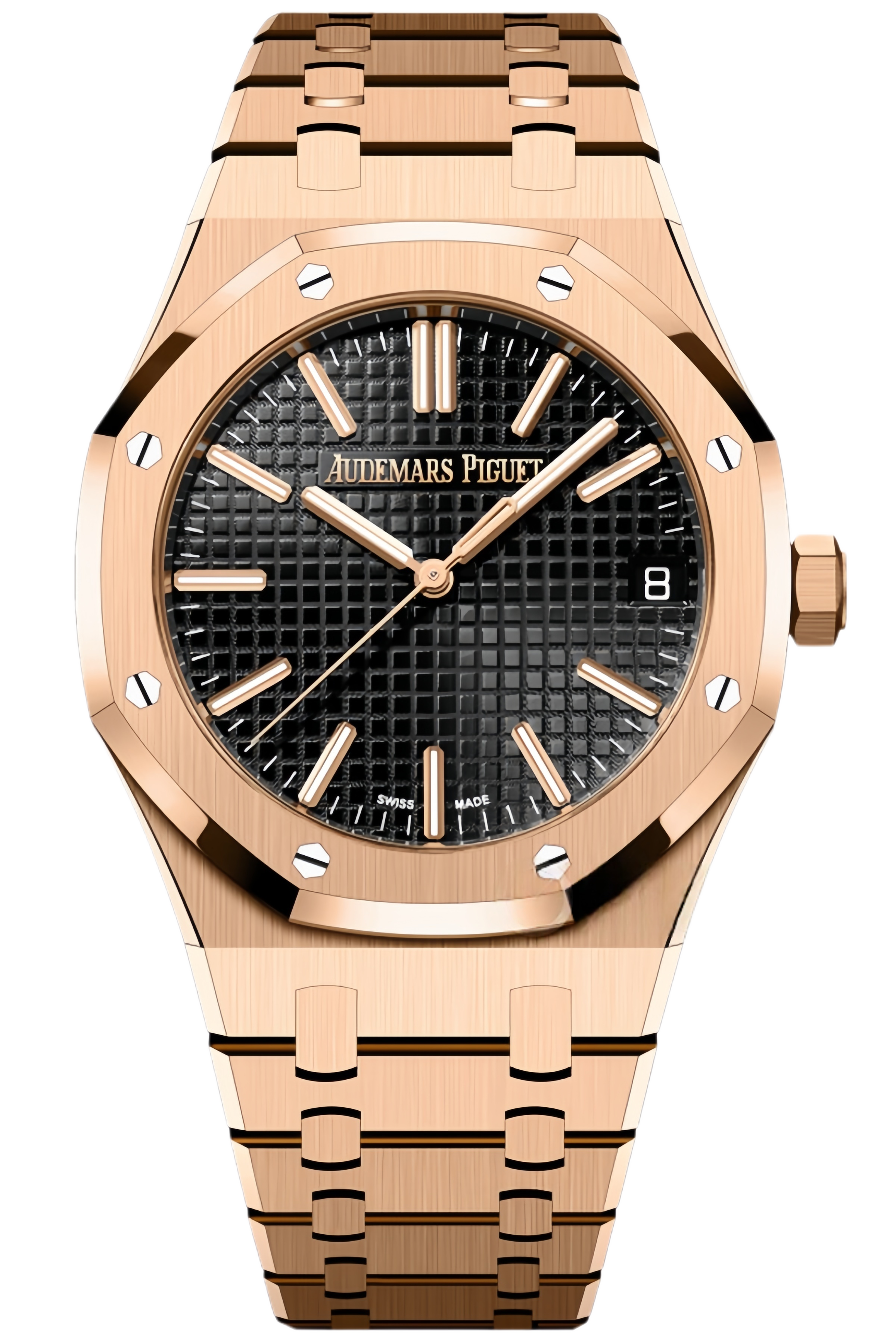 Audemars Piguet Royal Oak Ref. 15510OR.OO.1320OR.04 Super Clone Watch – 41mm Rose Gold Case Green Dial Swiss Replica