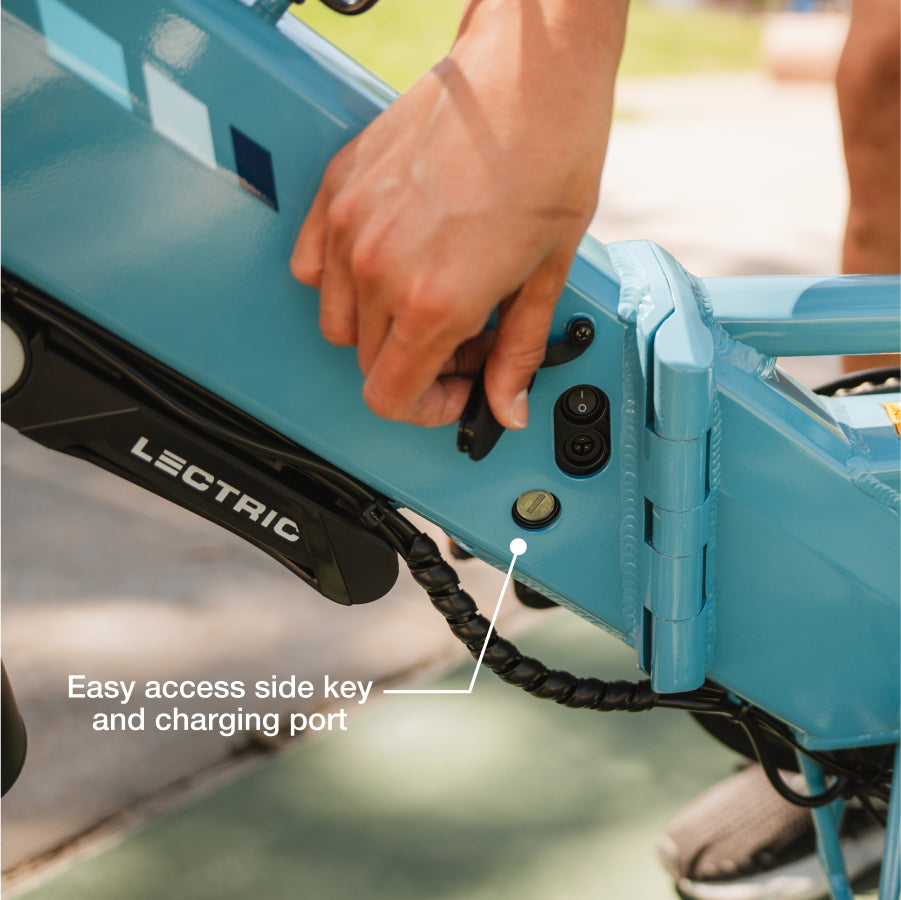 XP4 750 Step-Thru Raindrop Blue + FREE LevelUp Rack, Comfort Seat, Suspension Seat Post, Elite Headlight, Bike Lock ($356 Value)、mySite、bearsvspackers