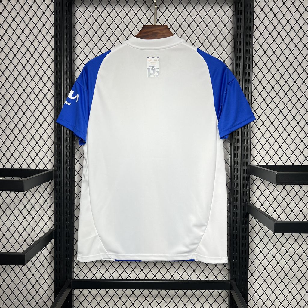 ManixJersey.com | Real Club Recreativo de Huelva 24-25 Home Stadium Jersey - Fans Version -Customize Name, Number and Patch | Worldwide Shipping