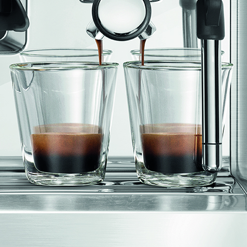 Espresso being brewed