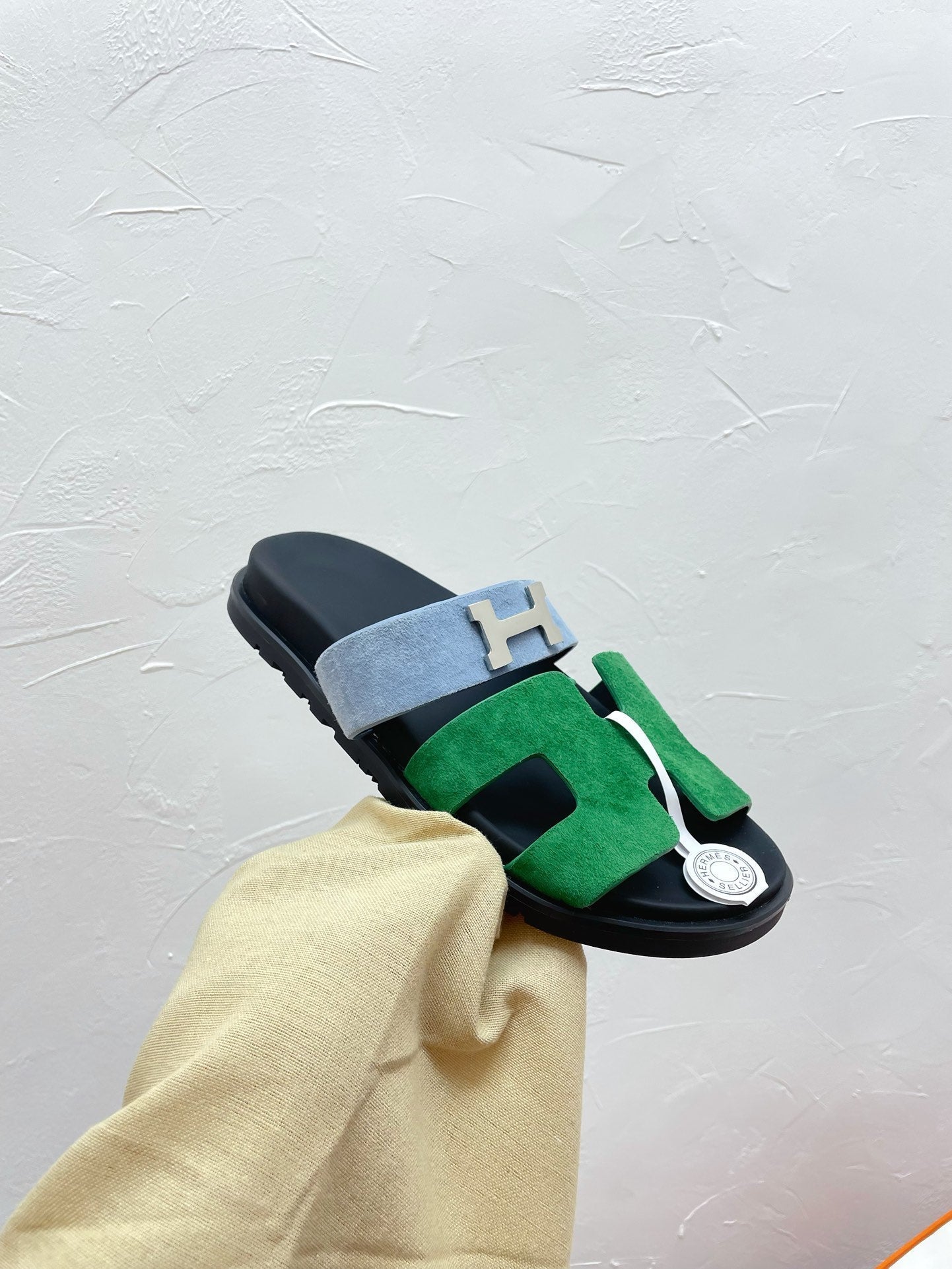 CHYPRE SANDAL OCEAN MIX SKY SUEDE WITH H BUCKLE、mysite、Cacoeks