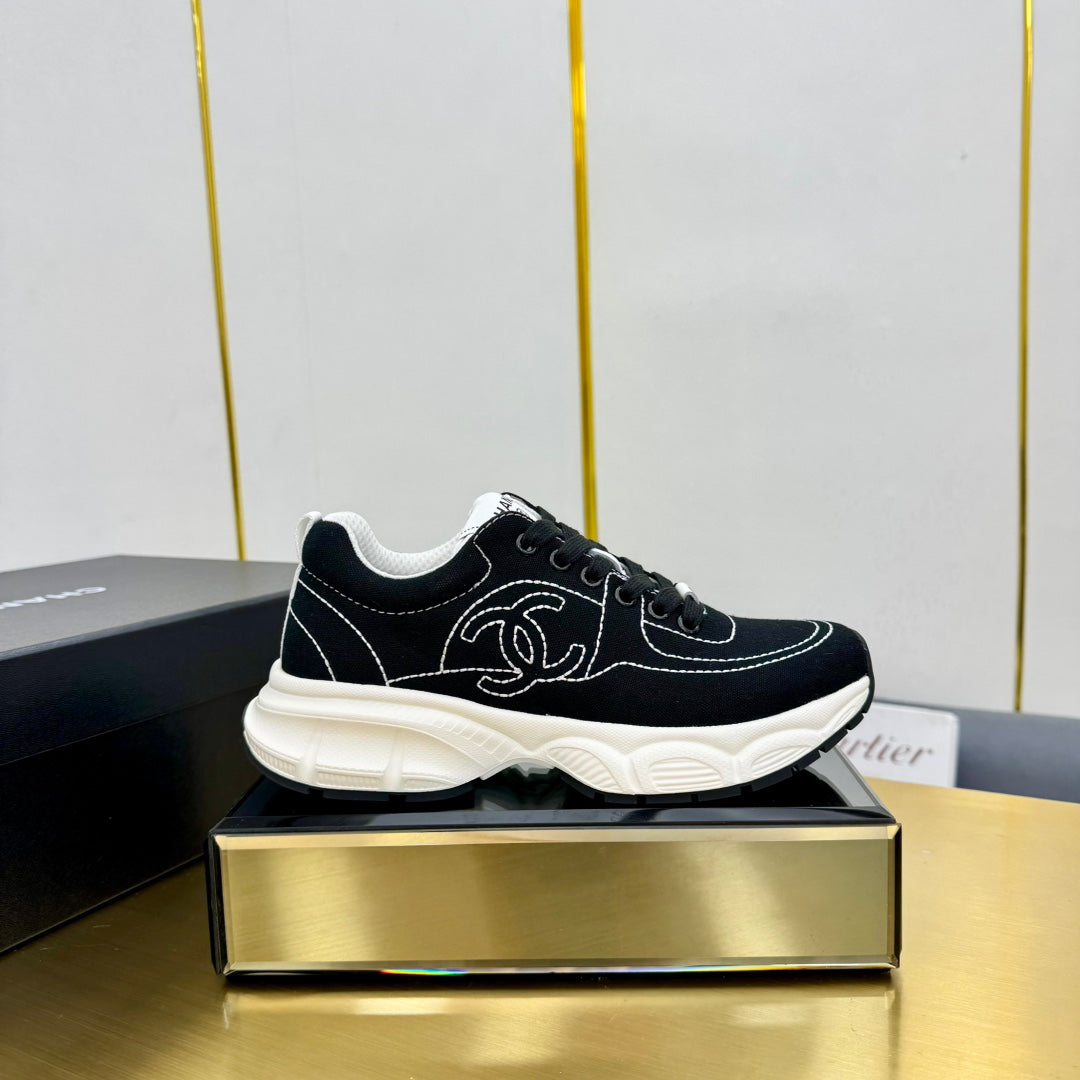 SNEAKER IN BLACK MIX WHITE BREATHABLE FABRIC、mysite、Cacoeks