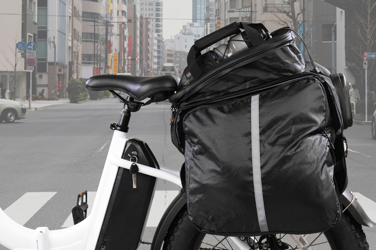 Ebike Battery Storage Waterproof Pannier Bag、mySite、bearsvspackers