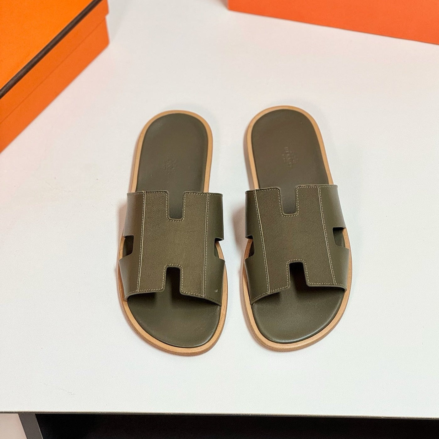 IZMIR SANDAL MOSS LAMBSKIN、mysite、Cacoeks