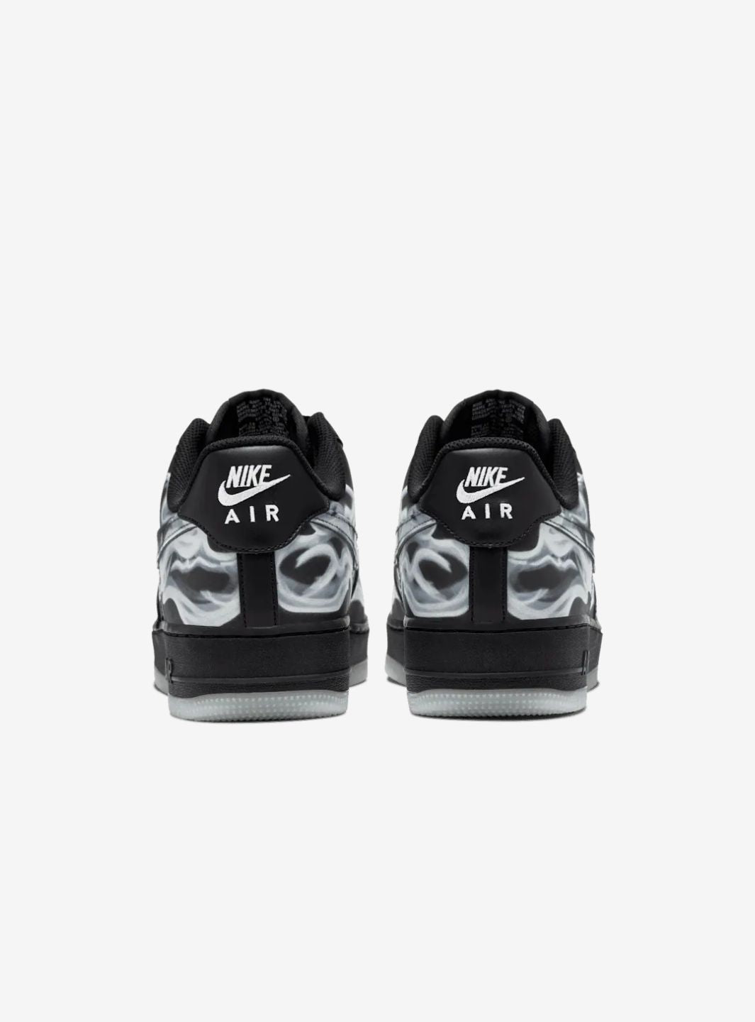 Nike Air Force 1 Low Black Skeleton Halloween (2019)、NIKE、Cacoeks