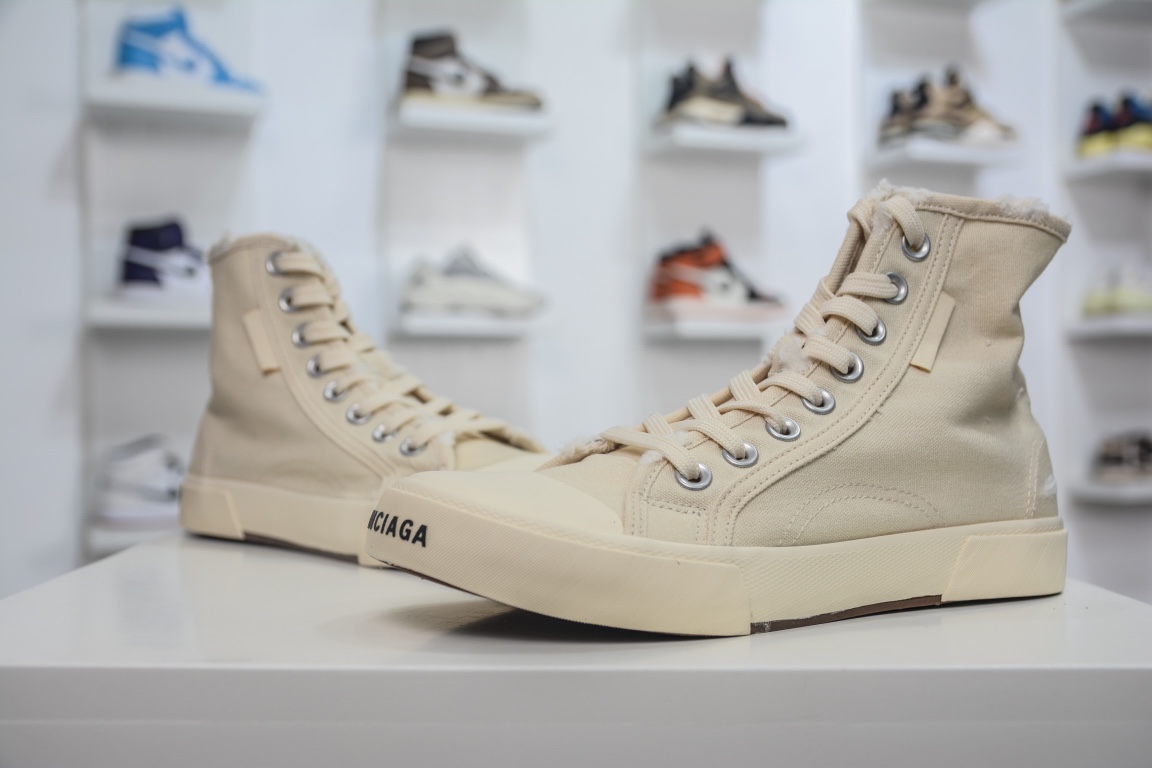 Balenciaga Paris High Top Trainer In White、mysite、Cacoeks