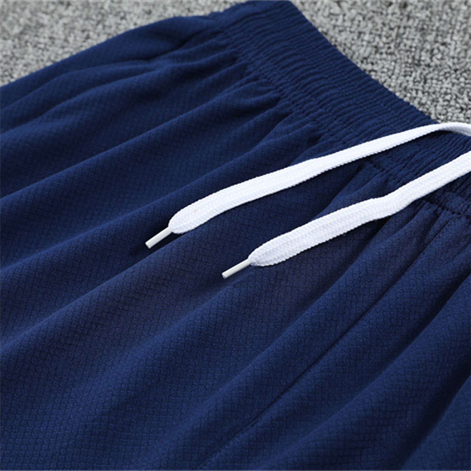 UltraTrikot-Inter Milan 25-26 Short-Sleeve Training Set - Light Grey Top & Blue Shorts