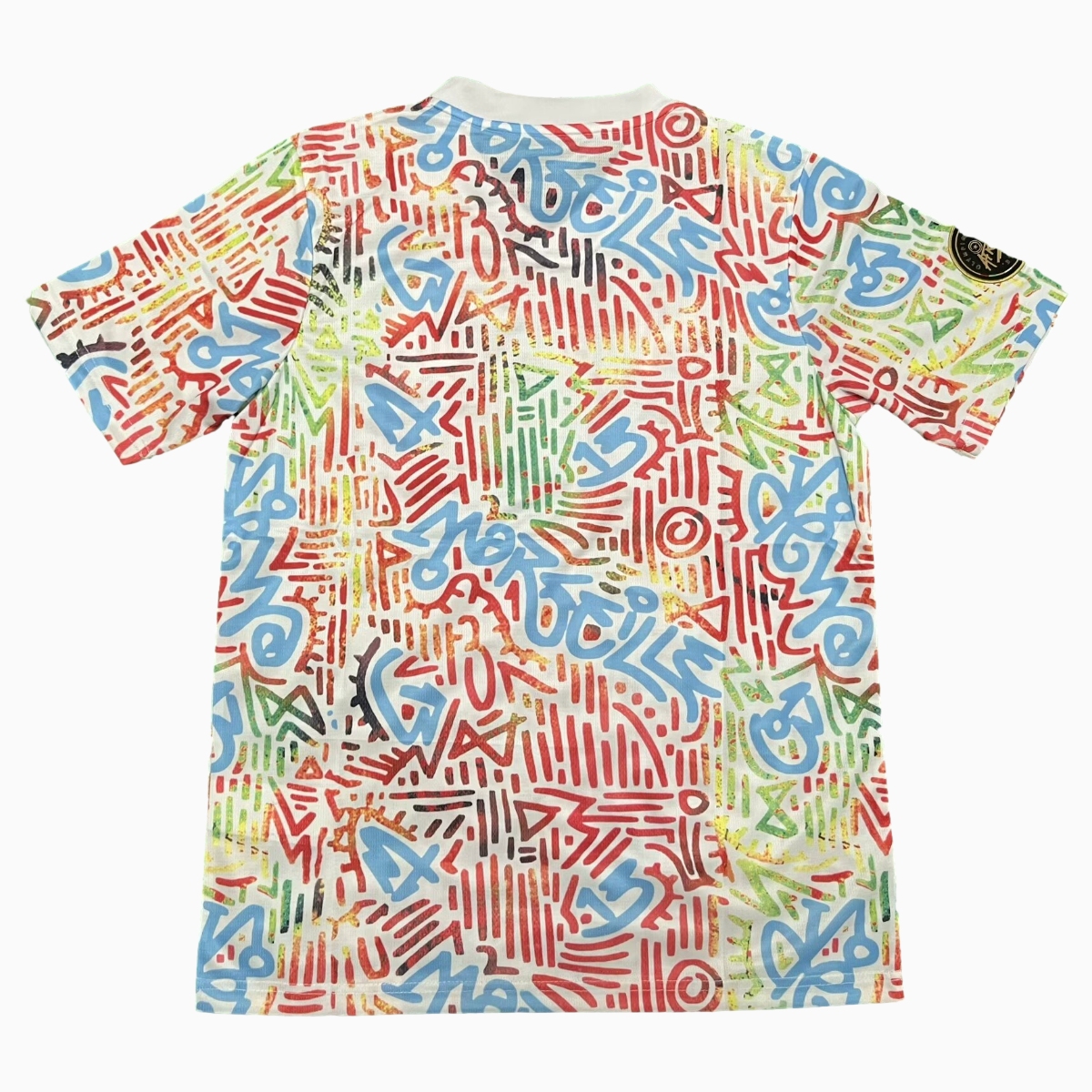 ManixJersey.com | Marseille 24-25 Color Graffiti Pre-match Training Jersey - Fans Version -Customize Name, Number and Patch | Worldwide Shipping