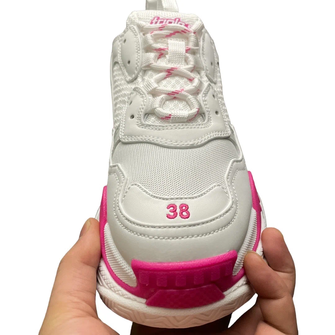 Balenciaga Triple S Sneaker Fluo Pink White、mysite、Cacoeks