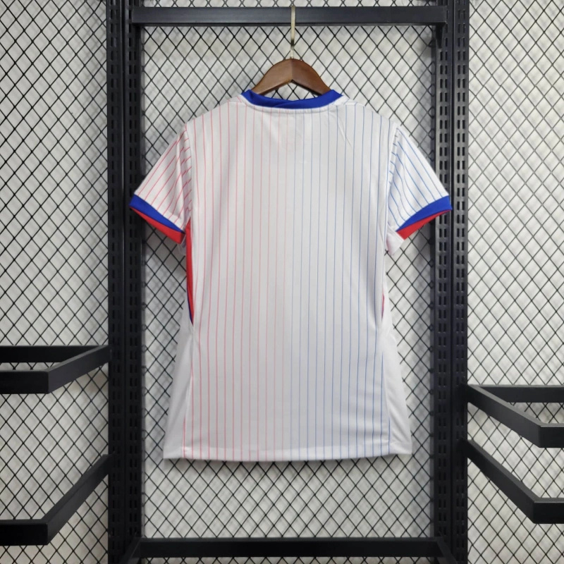 Higojerseys-Women's France 2024 Away Stadium Jersey