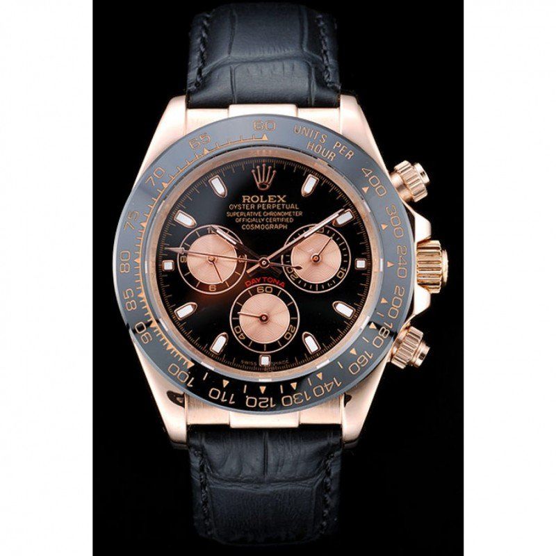 Replica Rolex Daytona 39mm Black Dial REP016831-fasswatch