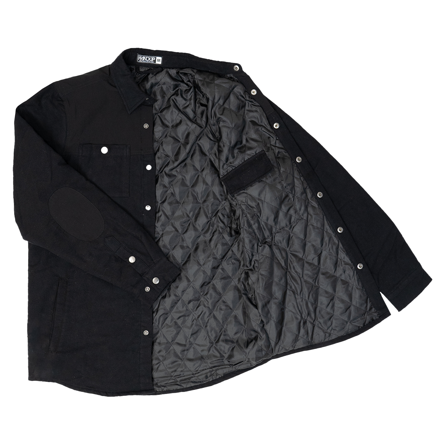 Quilted Shacket - Black on Black、mySite、bearsvspackers