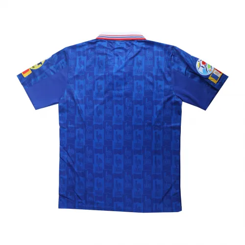1996 France Euro Cup Home soccer jersey-Retro version: Ajax 24-25 Home Stadium Jersey - Fans Version mysite: Adidas luxuryfootballshirts.com: https://www.luxuryfootballshirts.com/