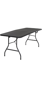 Cosco 6ft Folding table black