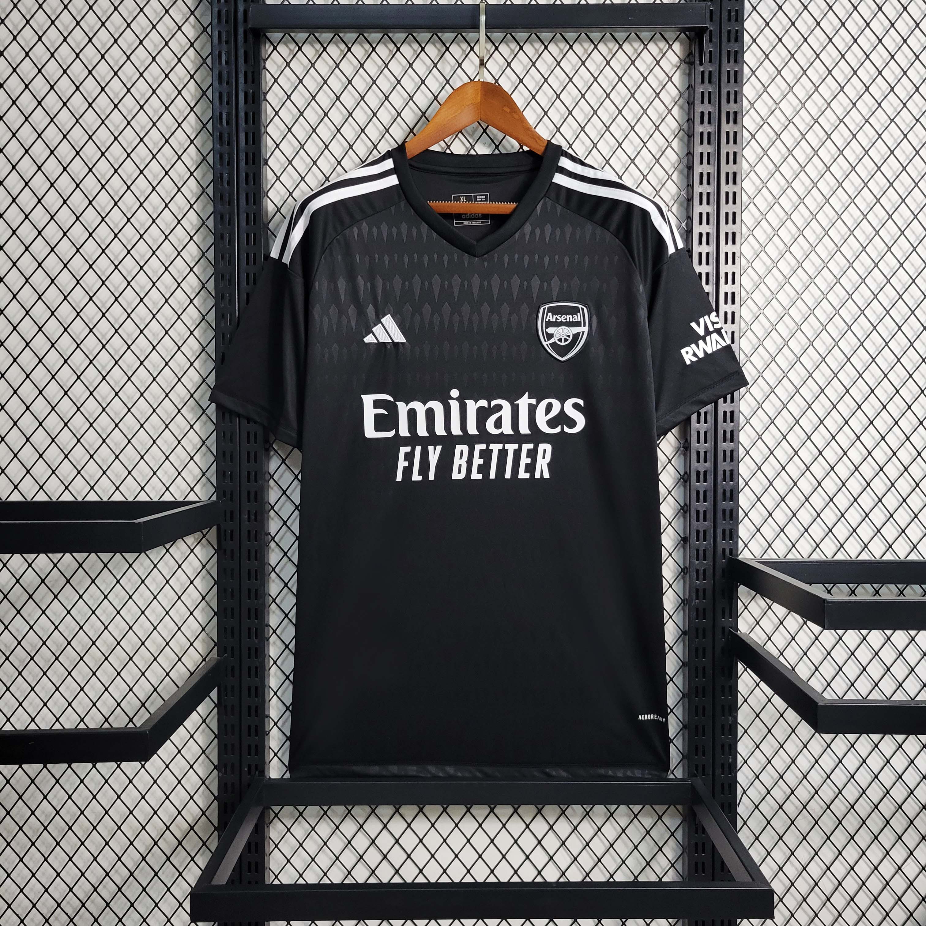 2023/2024 Arsenal Goalkeeper Black Soccer Jersey:football jersey mysite: unitedjerseyfootball 邓江浪:football