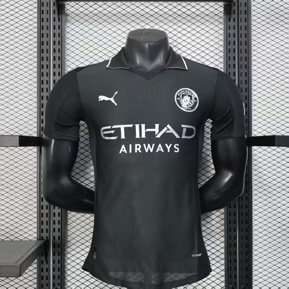 25/26 Player Version Manchester City Third Football Shirt-mysite Custom Football Kit- Nextkits