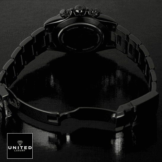 Rolex Blaken GMT-Master II Black Replica Backside Open Fold Clasp