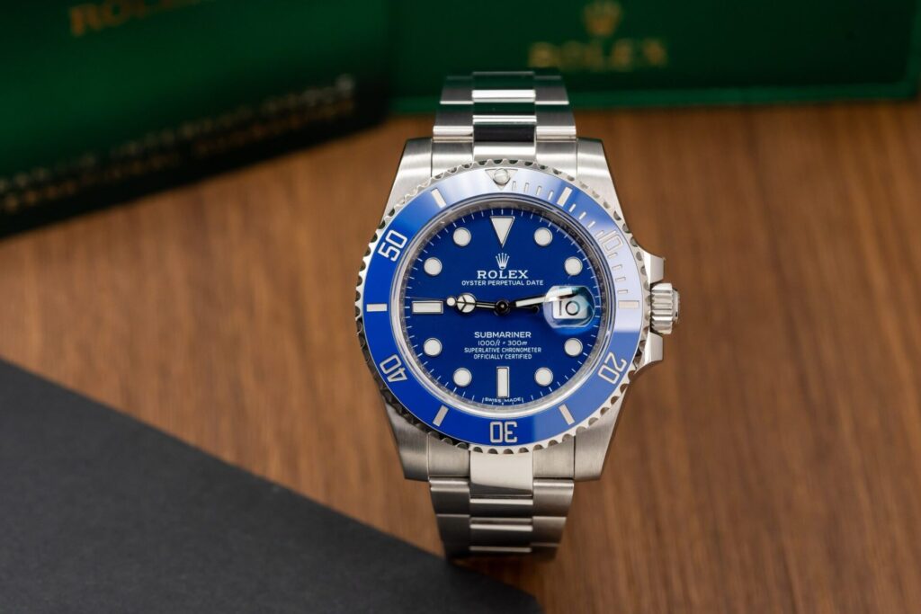 Đồng Hồ Rolex Submariner Date 116619LB Rep 11 Màu Xanh Clean 40mm (1)