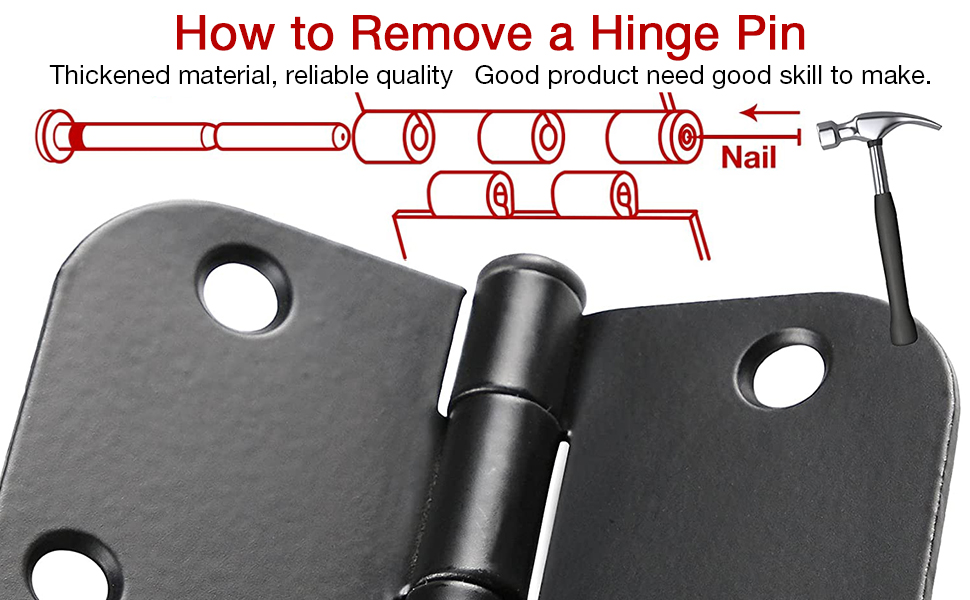 How to Remove a Hinge Pin
