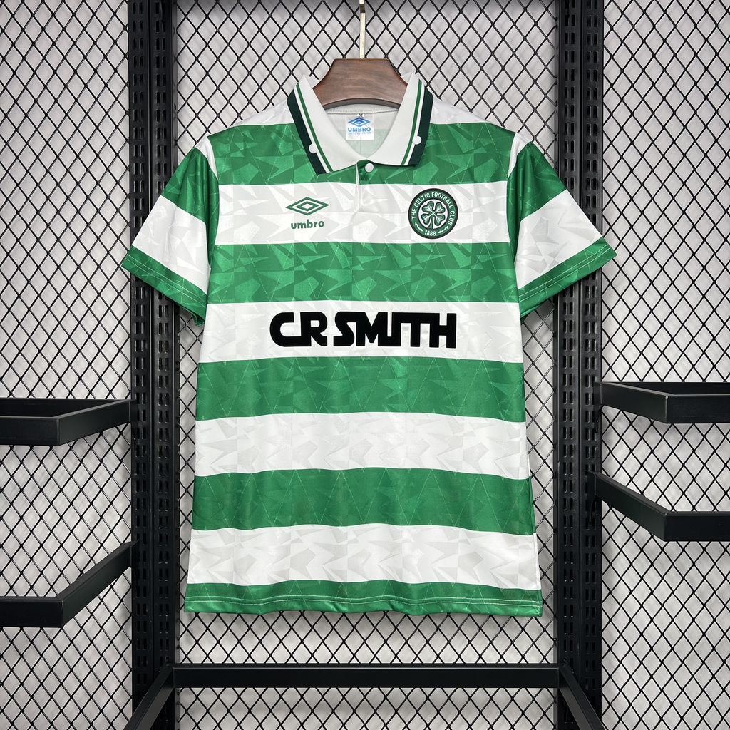 GlobeJersey-Retro Celtic 1989-91 Home Stadium Jersey