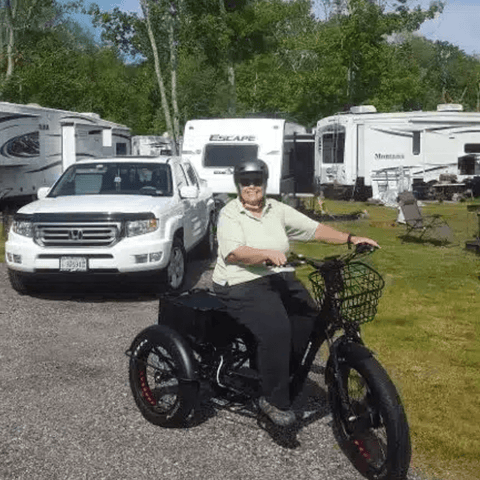 Person E Trike With Fat Tires