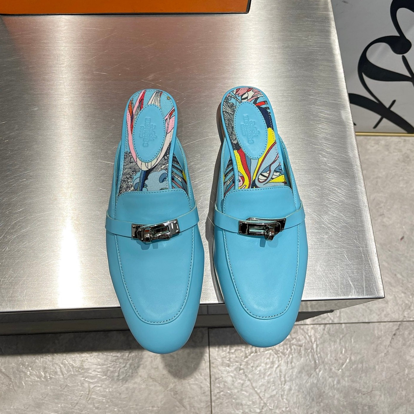 0Z MULE SKY CALFSKIN WITH PATTERN、mysite、Cacoeks