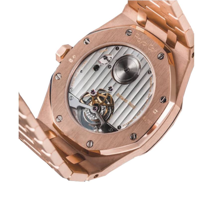 audemars piguet royal oak tourbillon white dial 20180803ap004 replica1