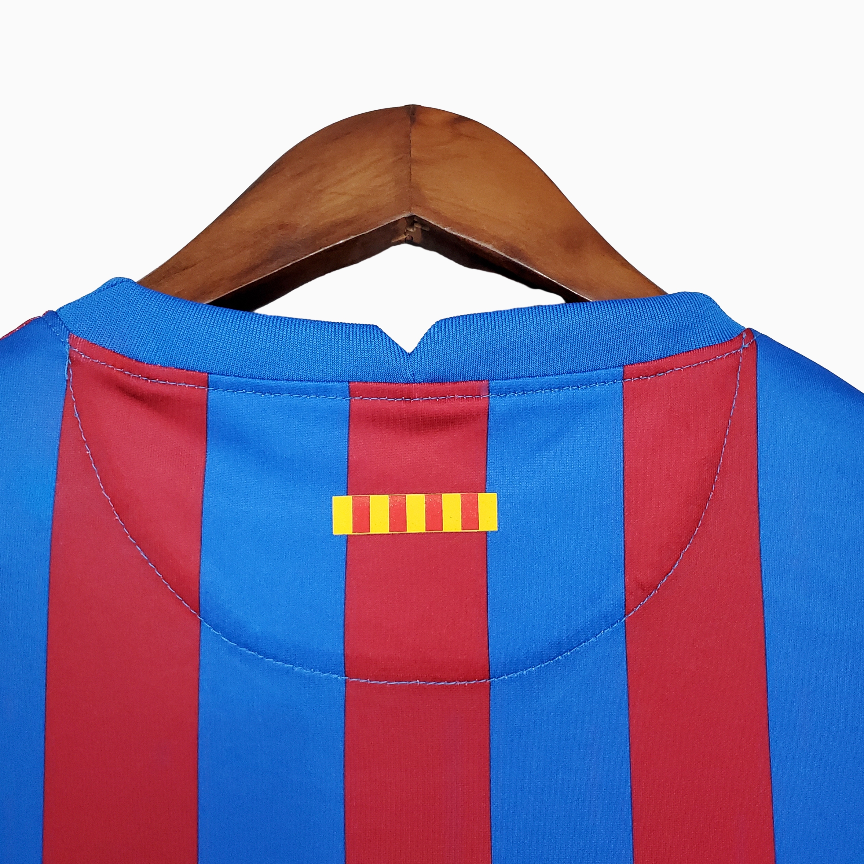 Higojerseys-Retro Barcelona 21-22 Home Stadium Jersey