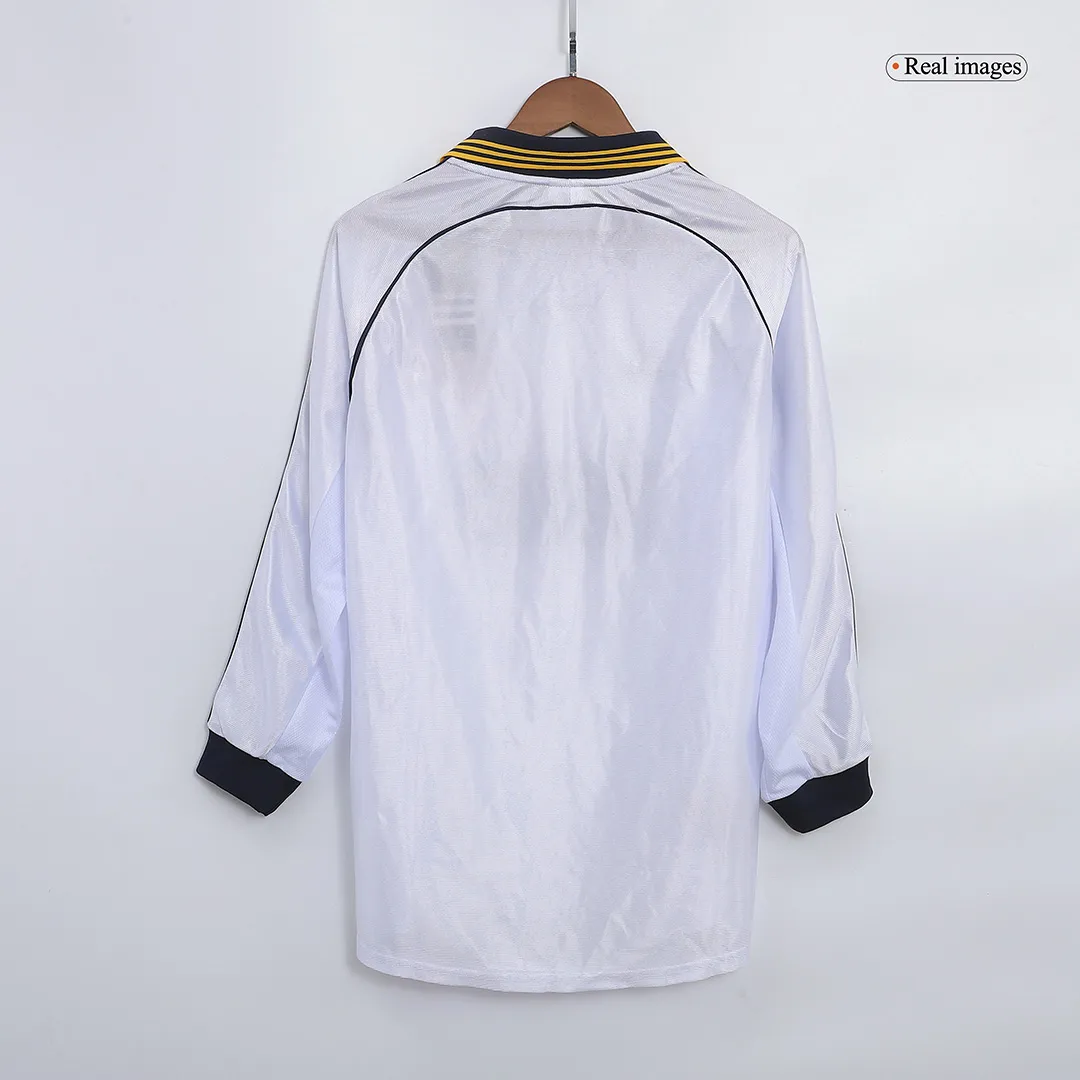 1999-00 Real Madrid Retro Away long soccer jersey-Retro version: Ajax 24-25 Home Stadium Jersey - Fans Version mysite: Adidas luxuryfootballshirts.com: https://www.luxuryfootballshirts.com/