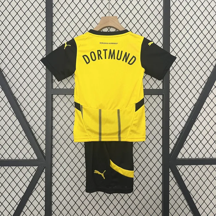 2024/2025 Dortmund Home Football Shirt 1:1 Thai Quality Kids Size:football jersey mysite: unitedjerseyfootball 邓江浪:football