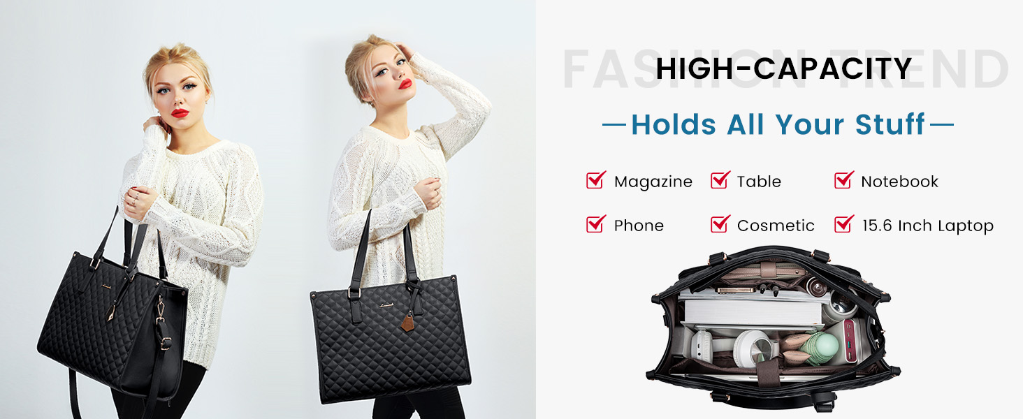 Lunch bag laptop bag for women