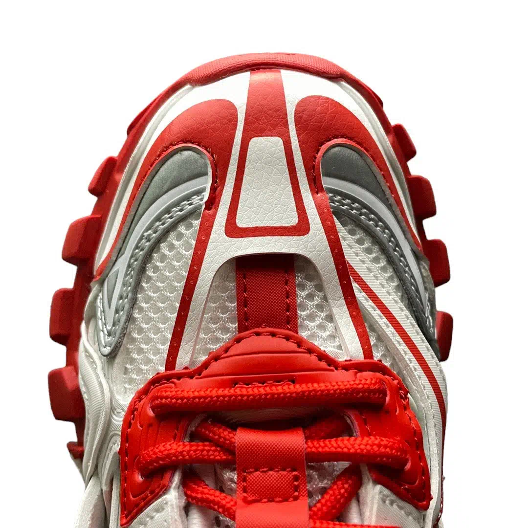 Balenciaga Track 2.0 Sneaker in White Red、mysite、Cacoeks