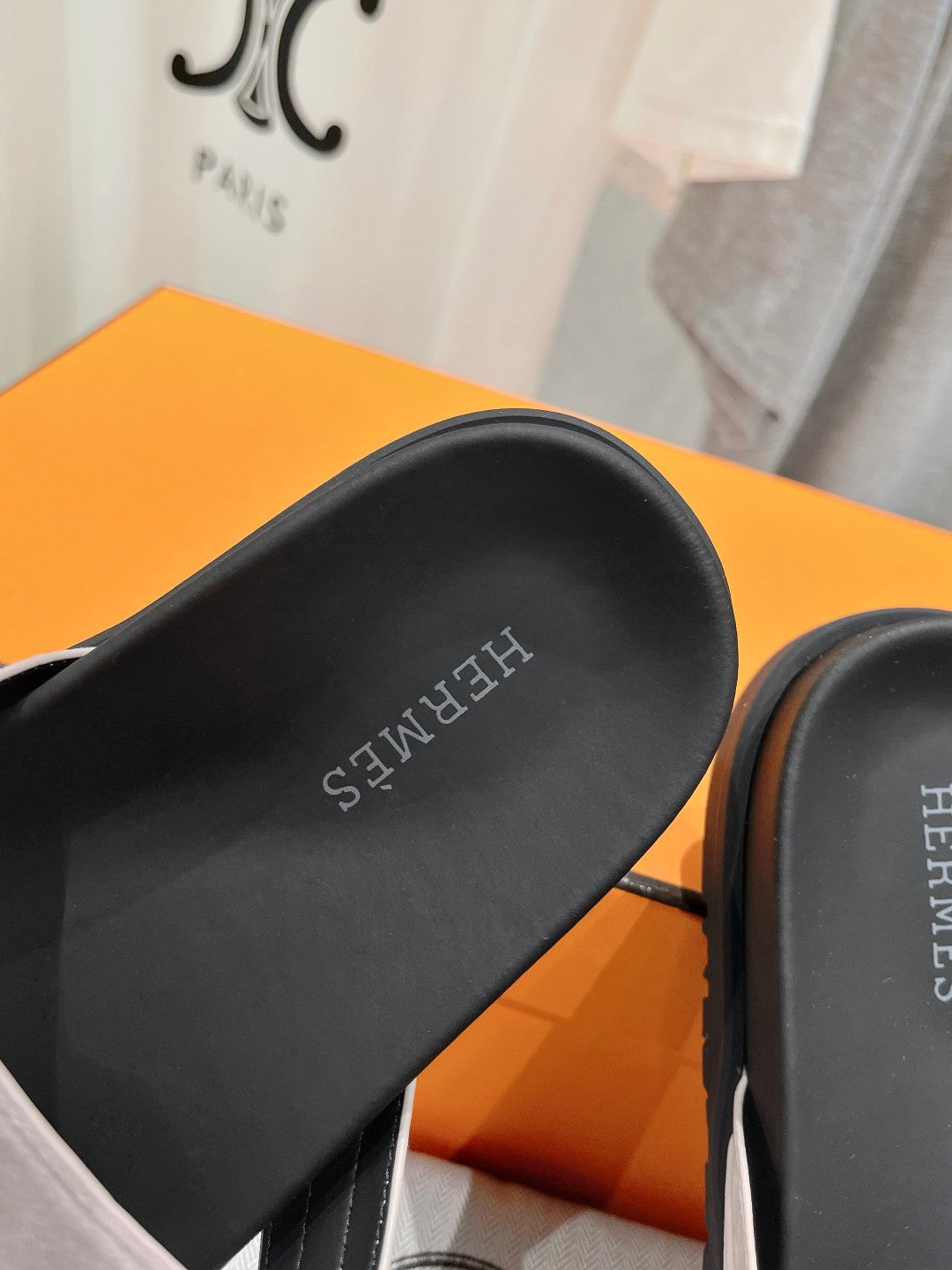 EMPIRE SANDAL BLACK MIX LIGHT GRAY SUEDE、mysite、Cacoeks