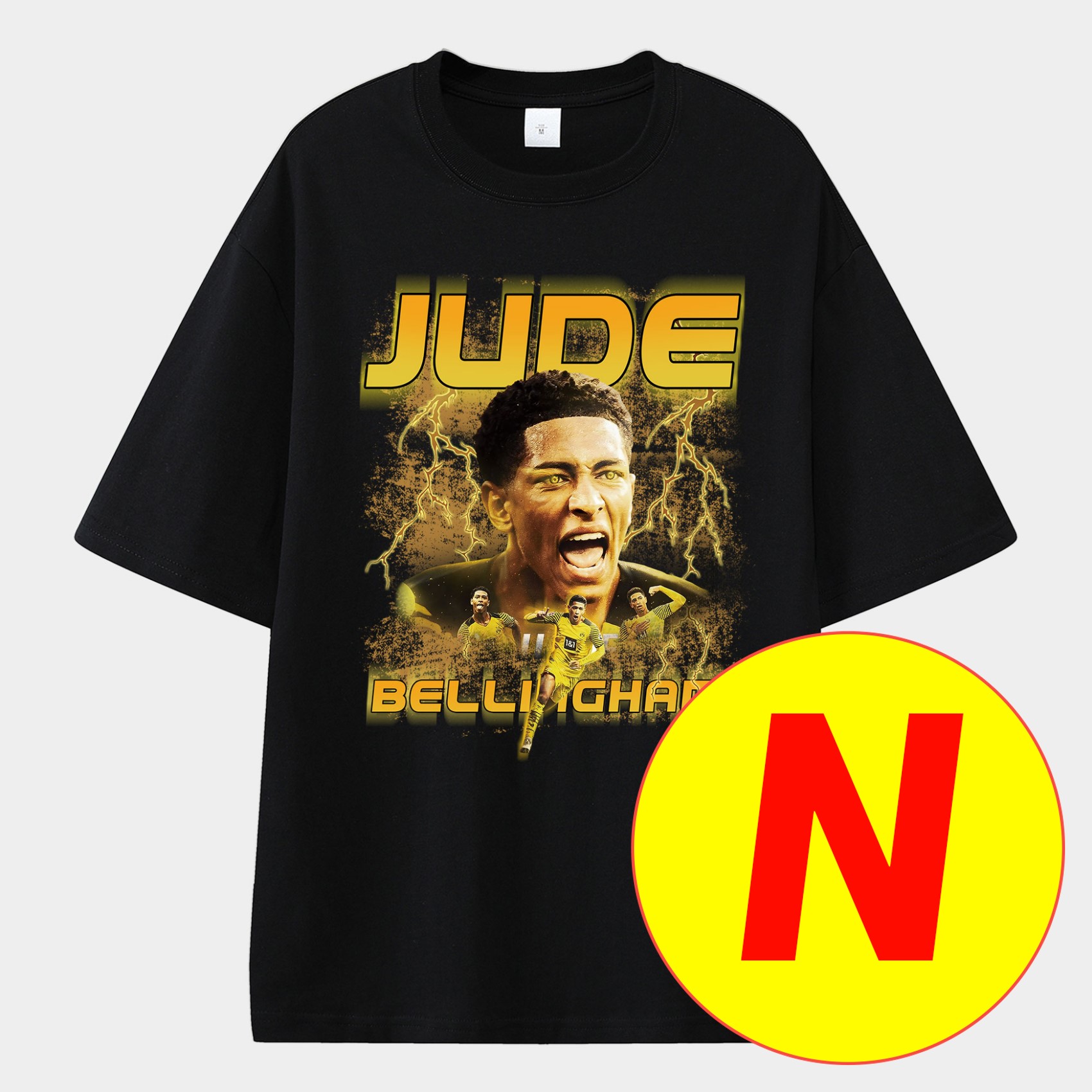 UltraTrikot-Bellingham Real Madrid England Unisex Pure Cotton T-shirt